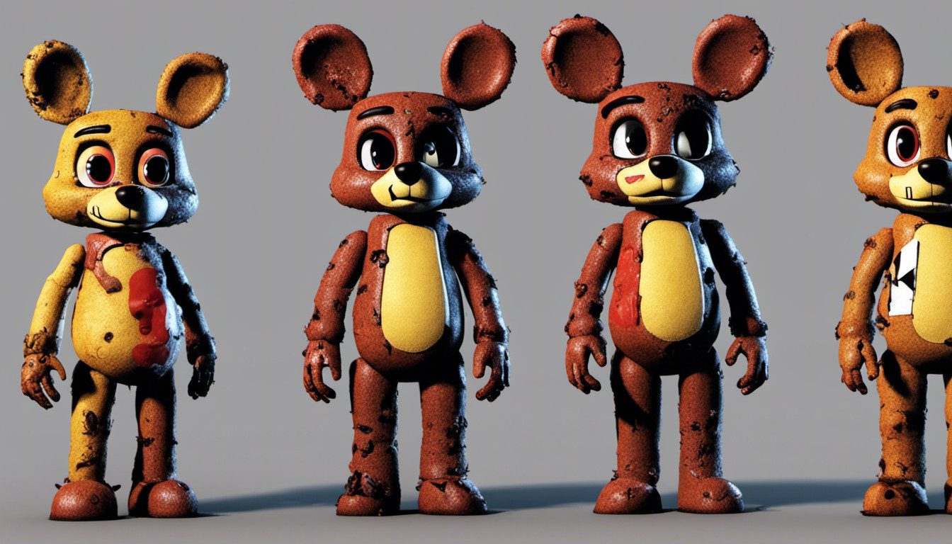 Freddy Bonnie Chica Foxy 