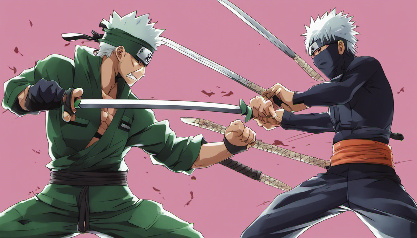 Kakashi vs zoro