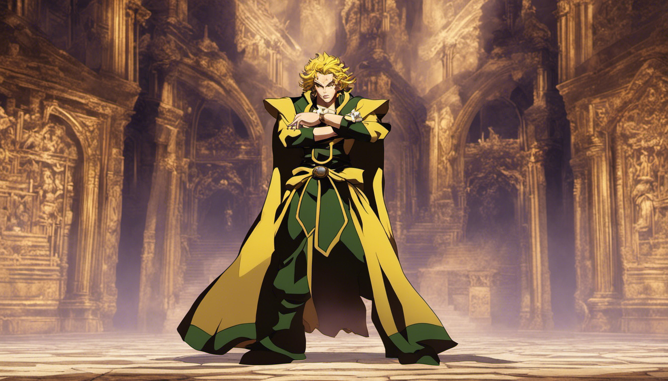 Dio posing