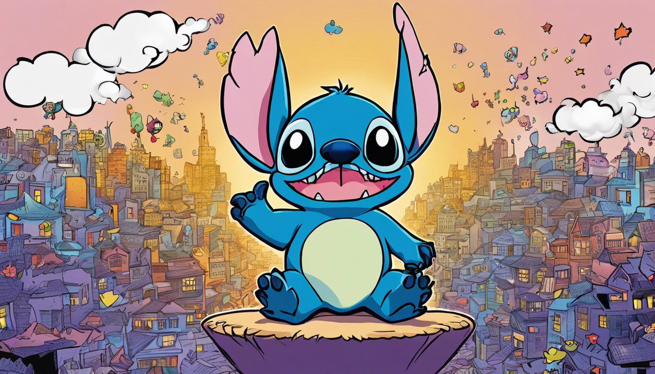 lovable, sweet, stitch 