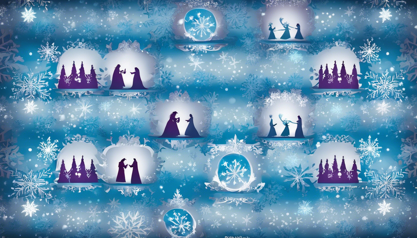 disney frozen background