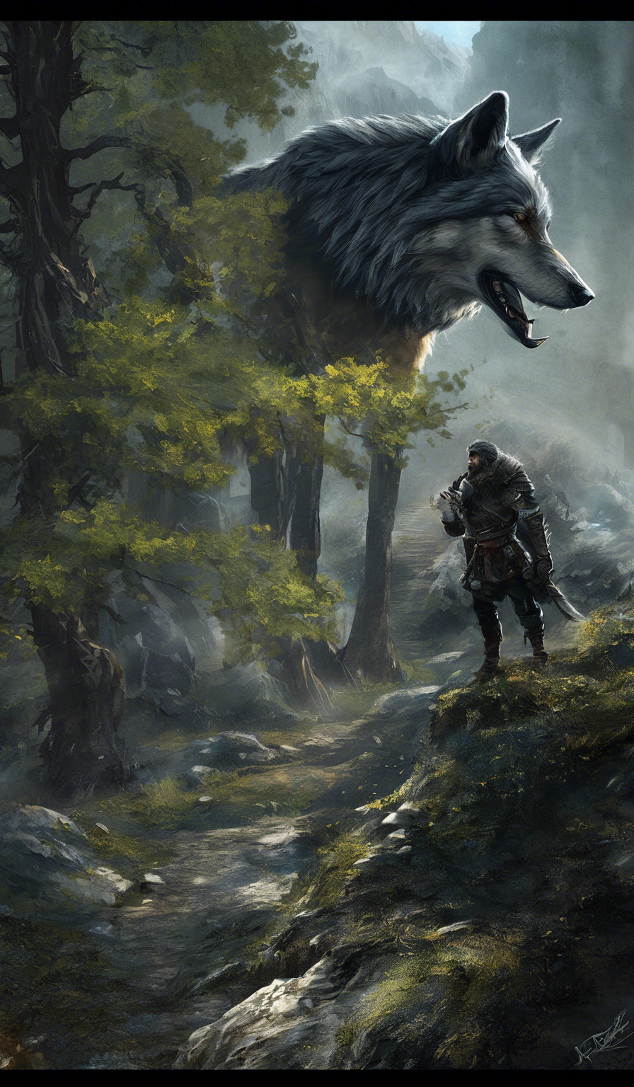 loup enrager