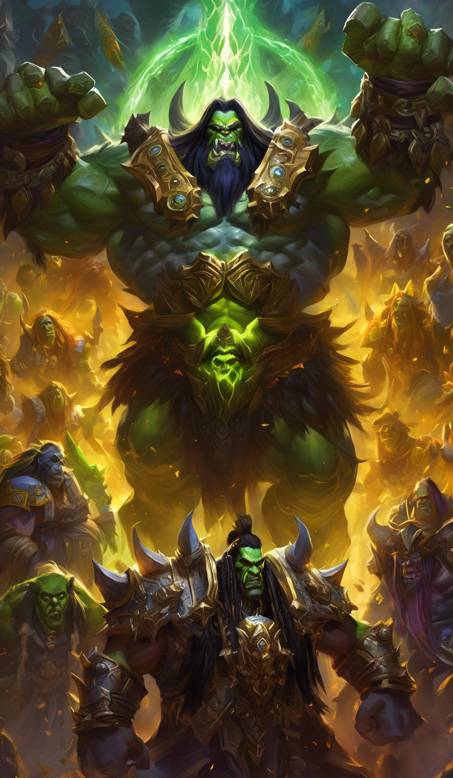 Thrall Hellscream Warcraft III Reforged