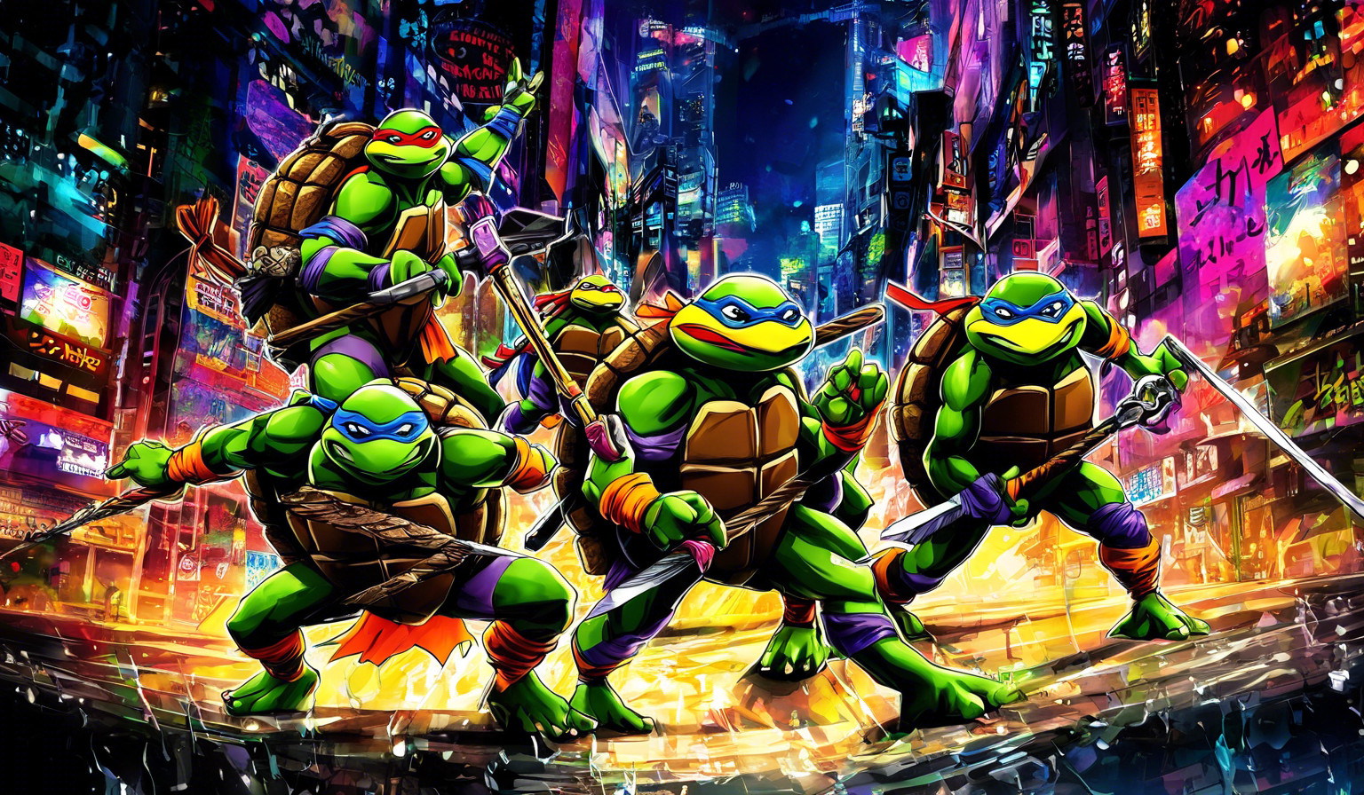 2012 tmnt Wallpaper 