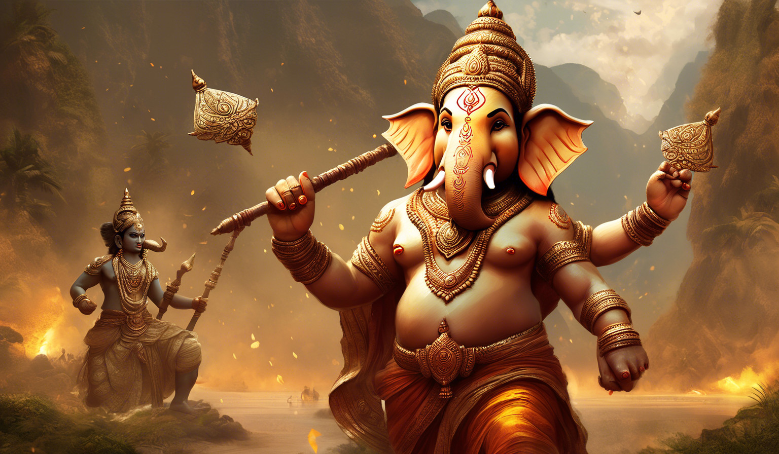 ganesha the warrier