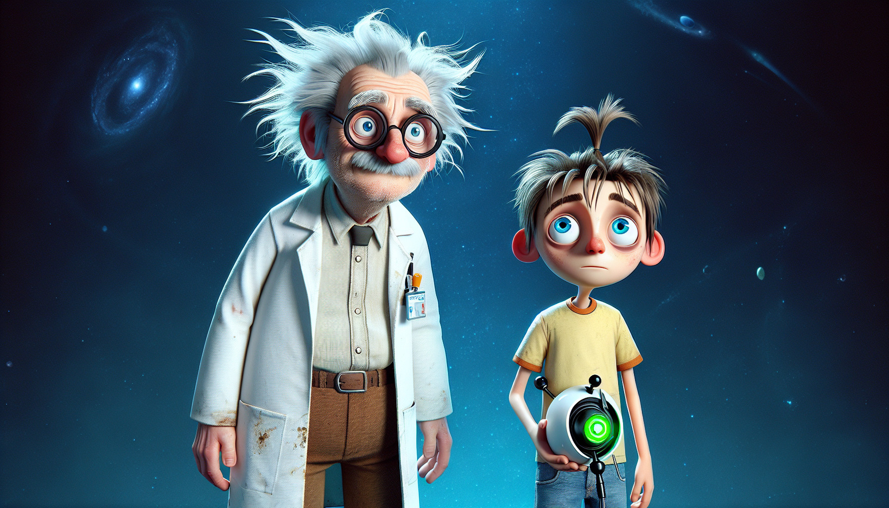 Ricky y morty en el espacio 