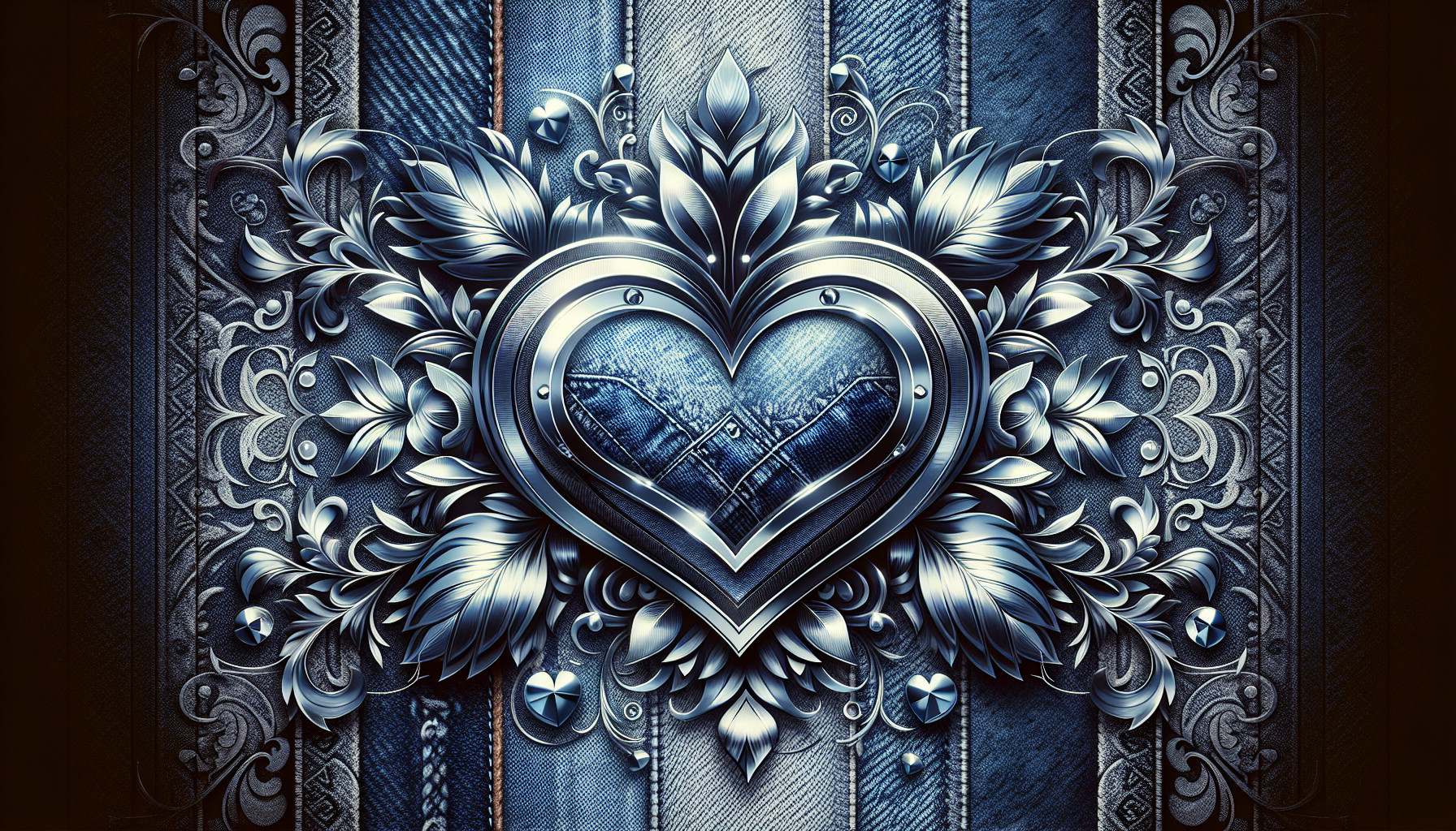 Chrome Hearts mixed with Denim Tears wallpaper in 8k