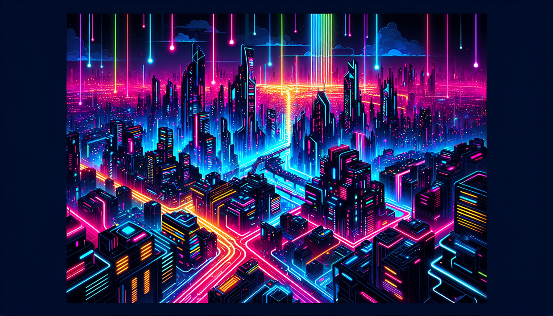 arte digital neon