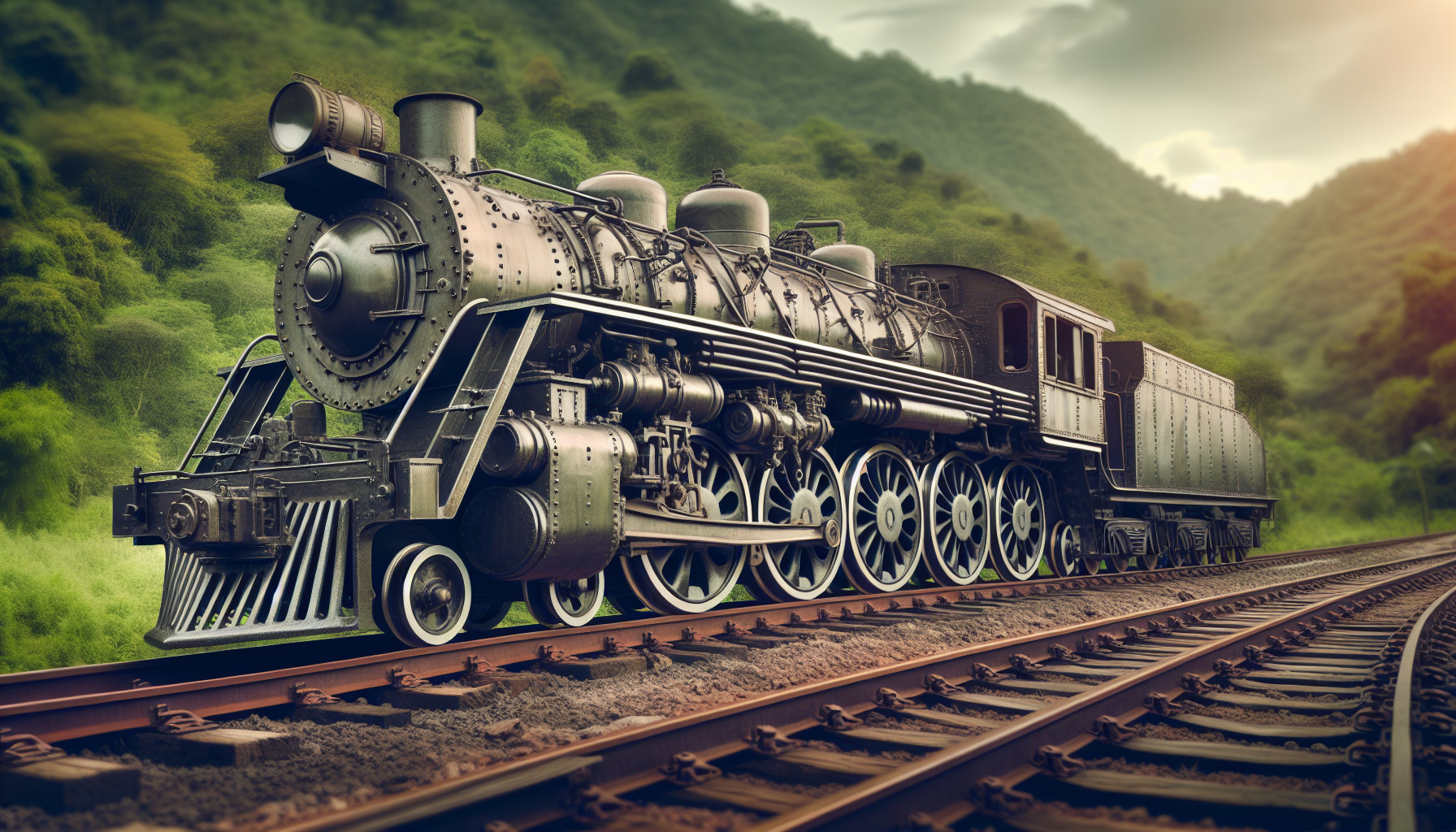 Tank engine train