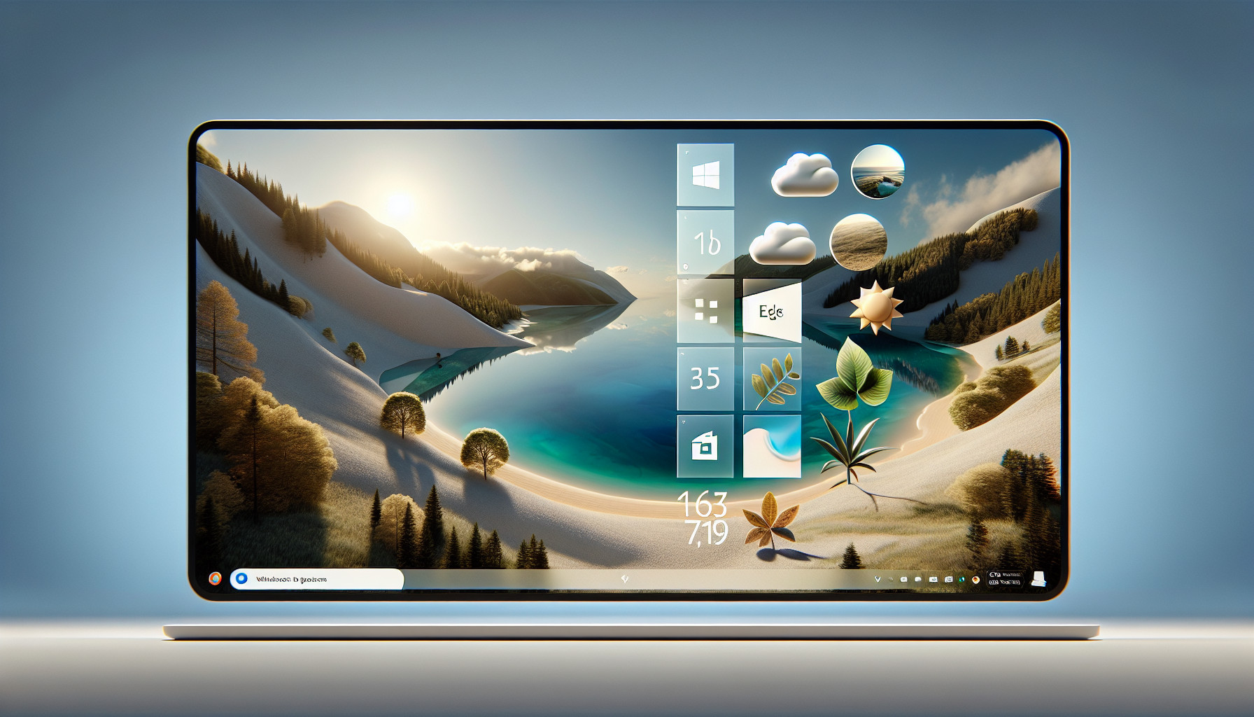 windows 11 nature 3d