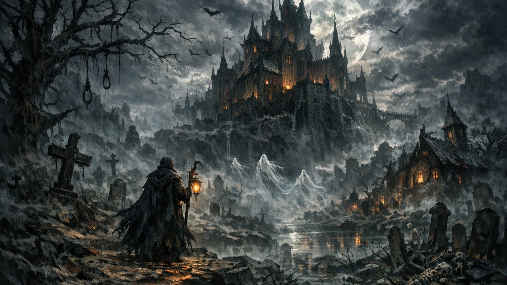 dark haunted