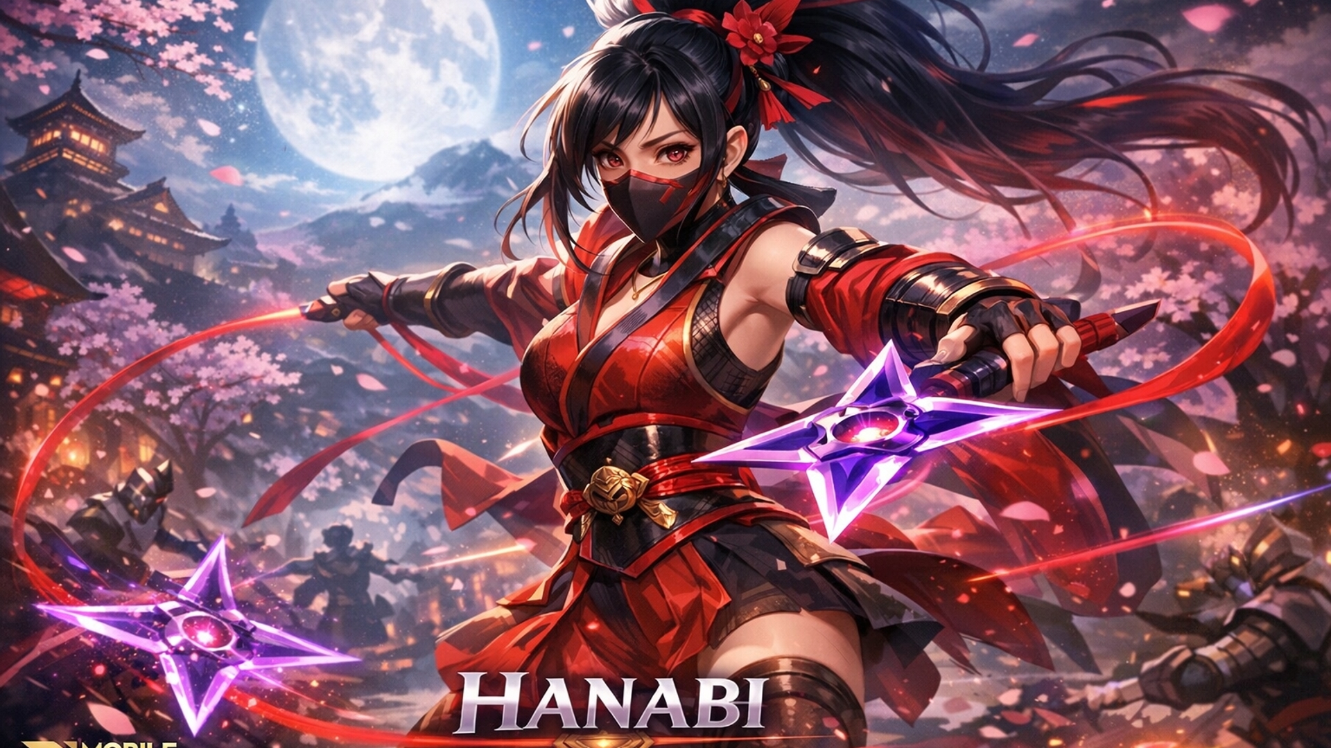hanabi in mobile legends