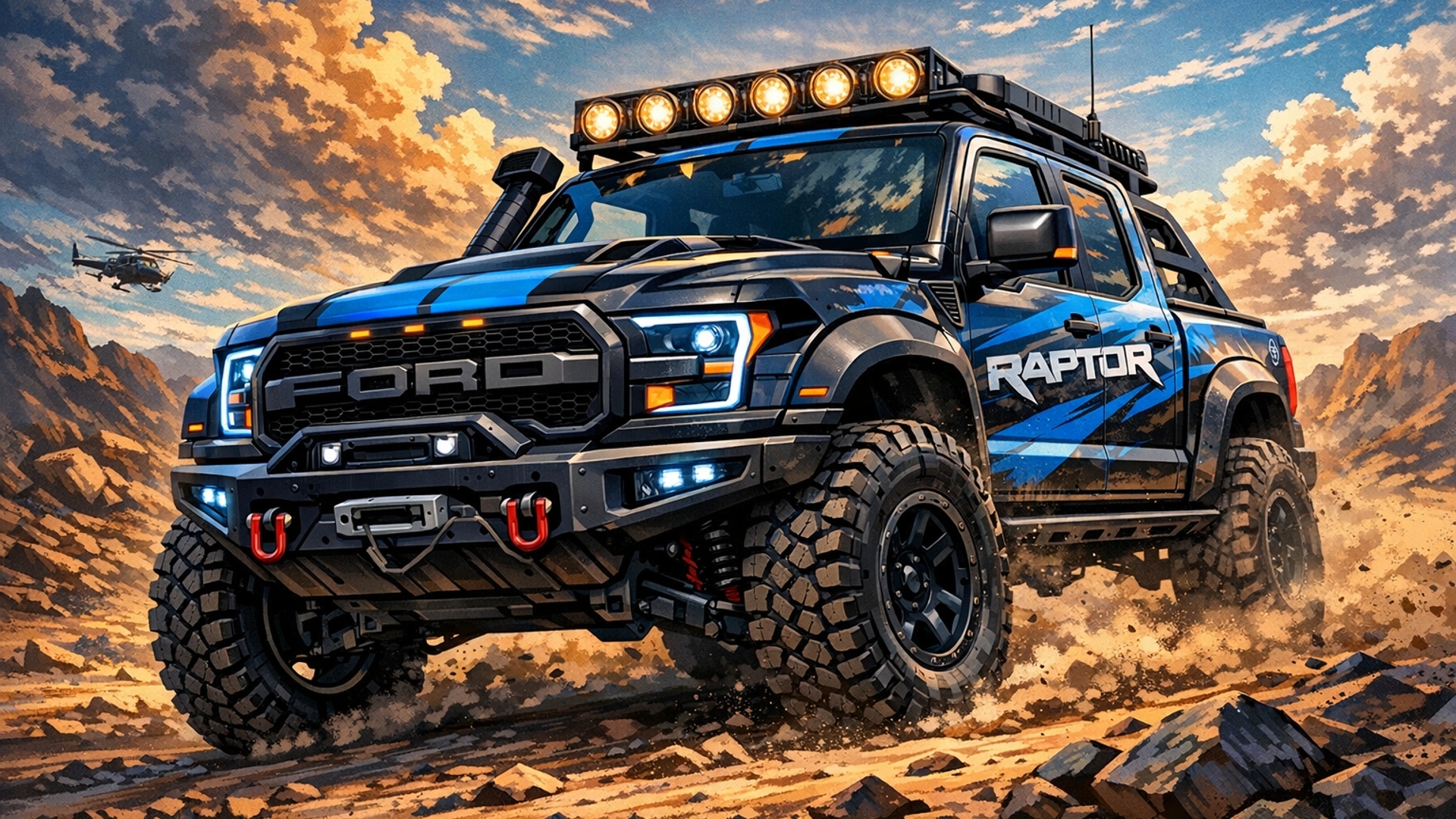 it is a ford rapter jeep