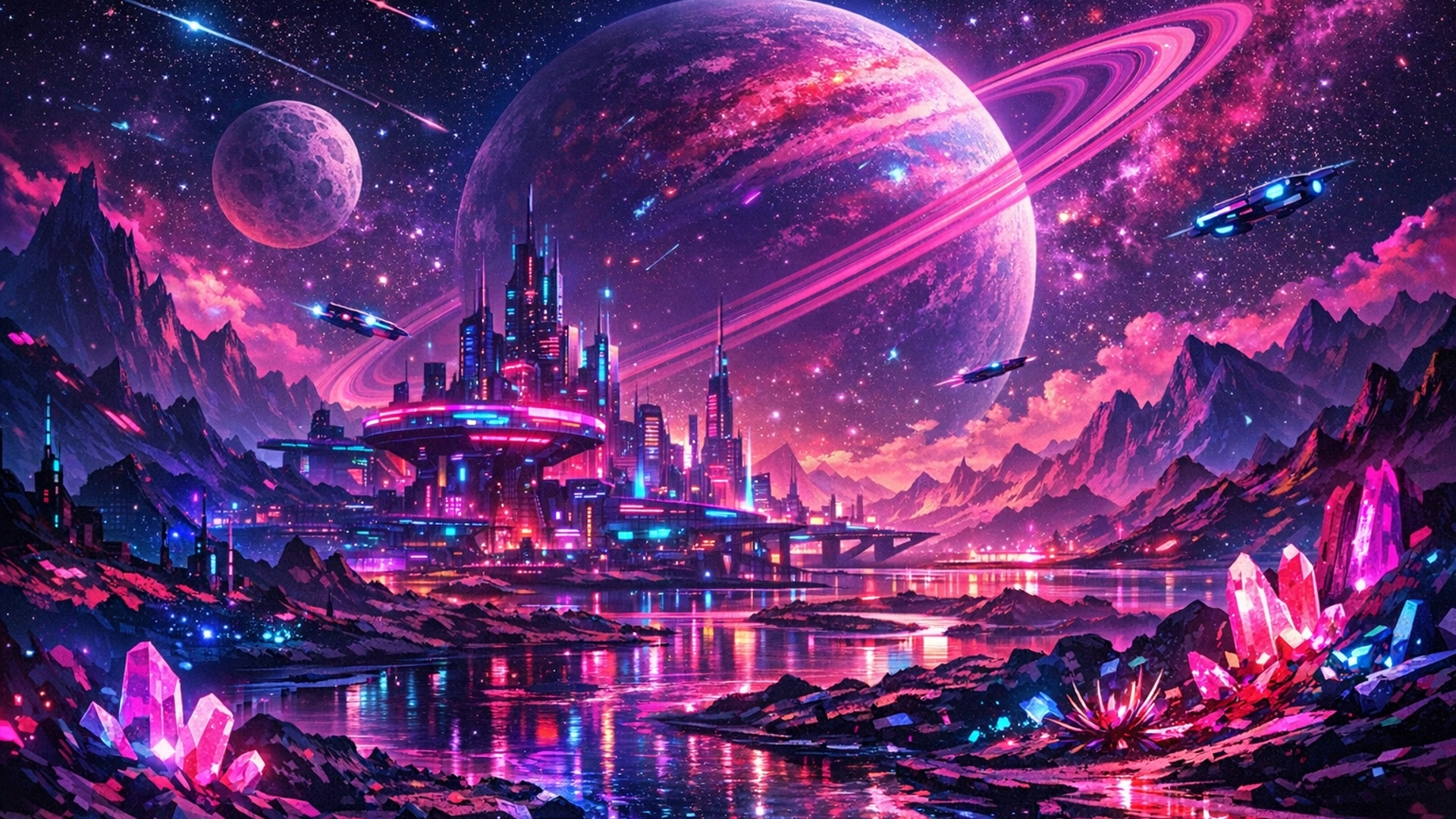 landscape from another planet
