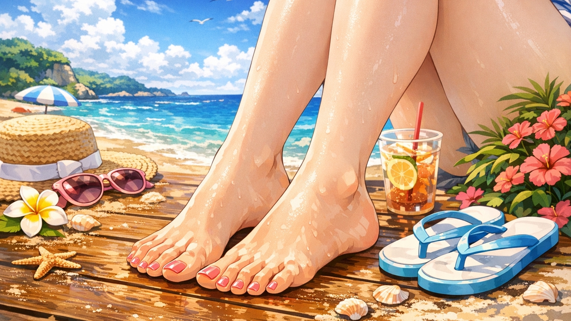 Women feet