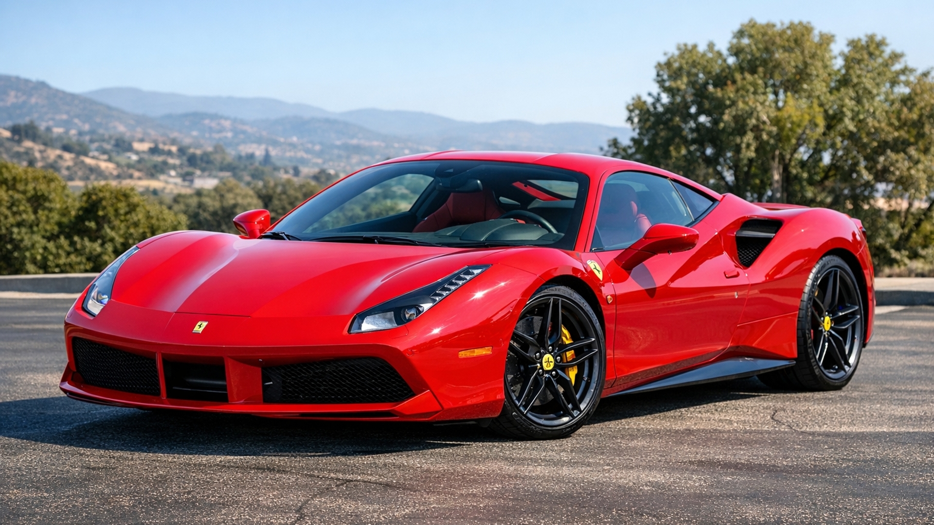 red ferrari