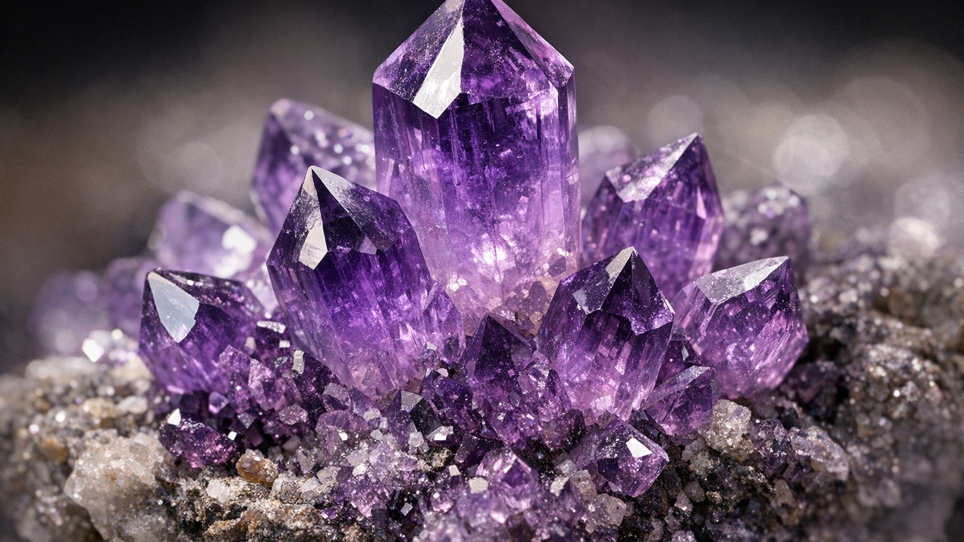 Purple Crystals HD