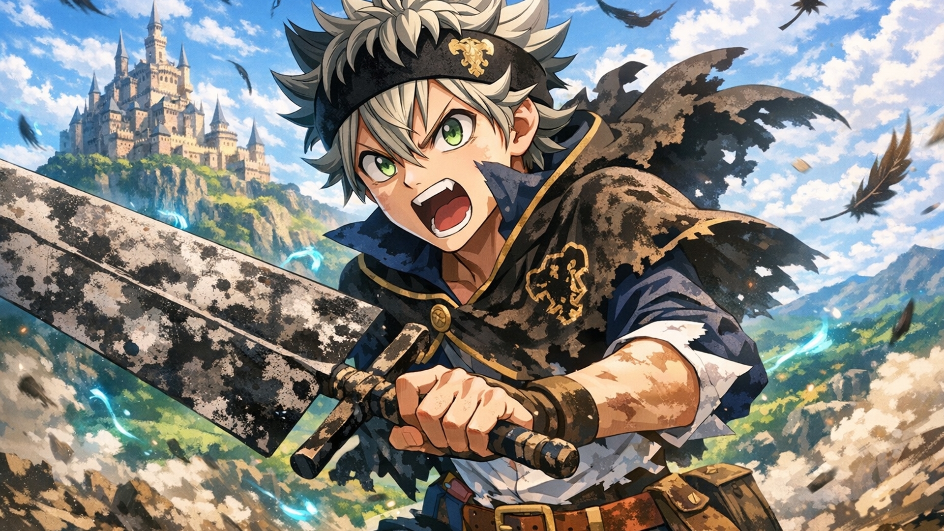 Asta from Black Clover.