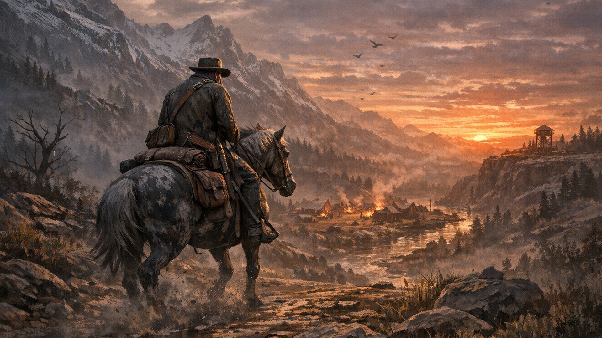 Arthur morgans last ride before confronting dutch