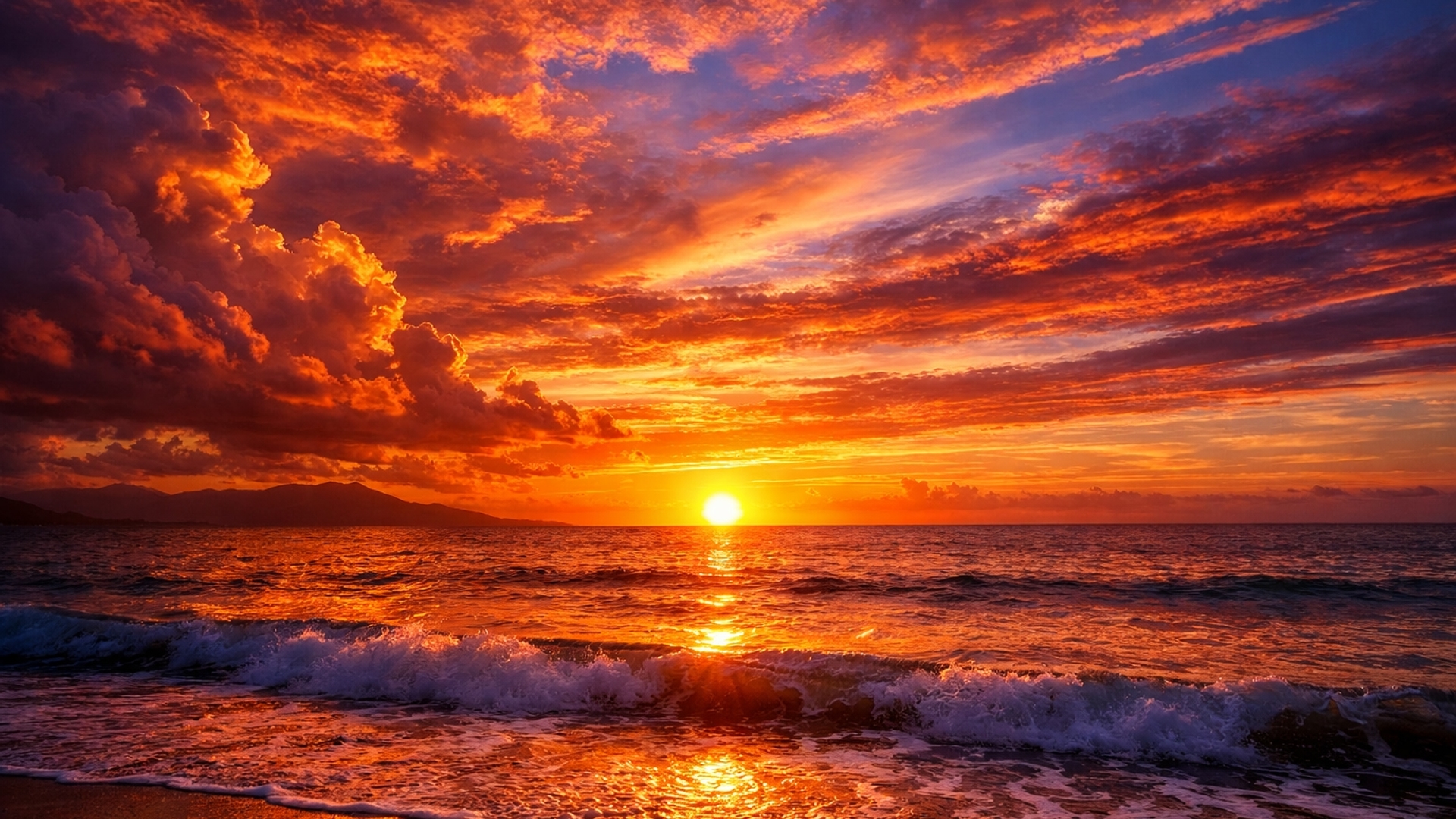 amazing sunset