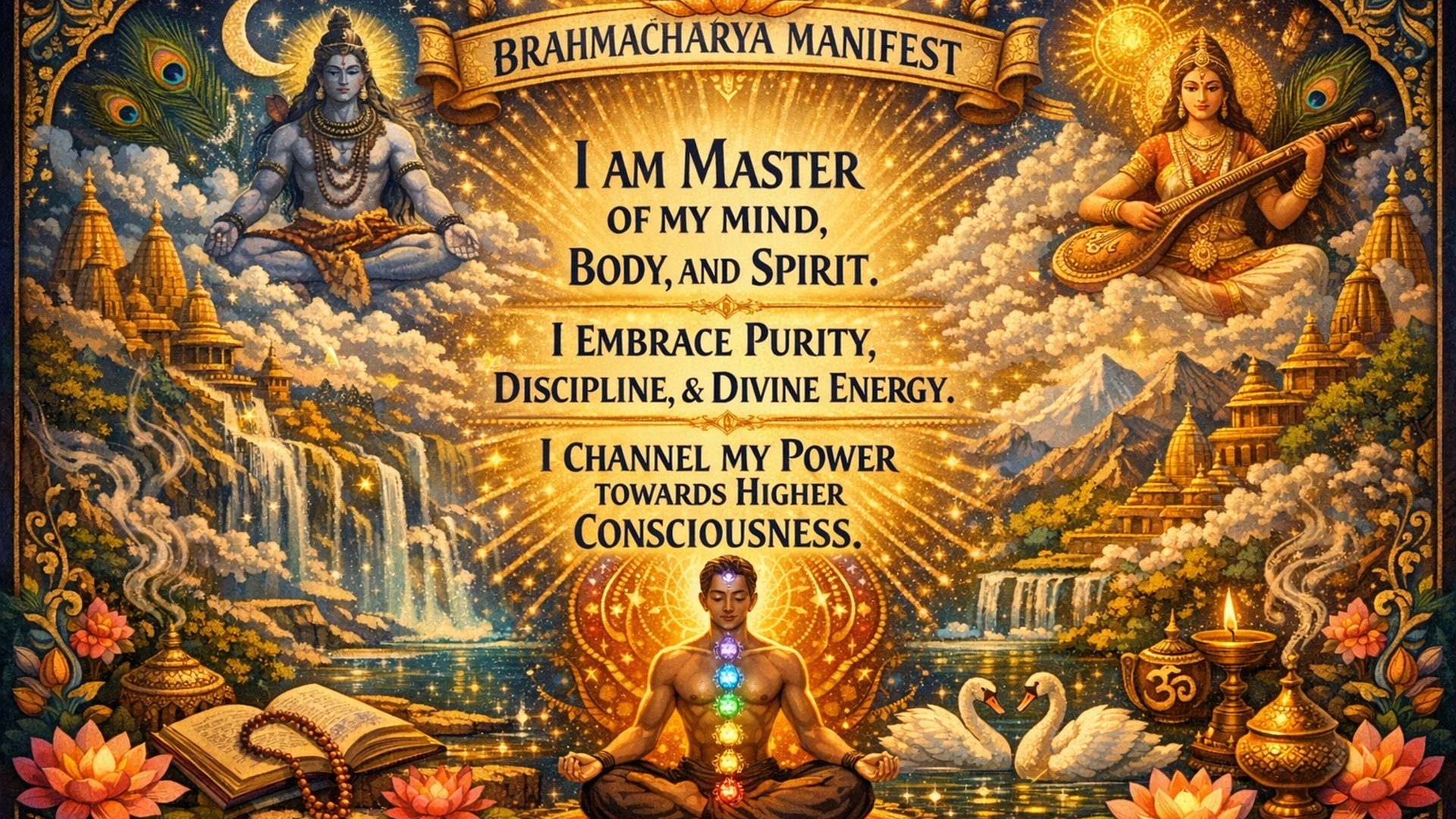 a perfect affirmation for brahmacharya manifest 