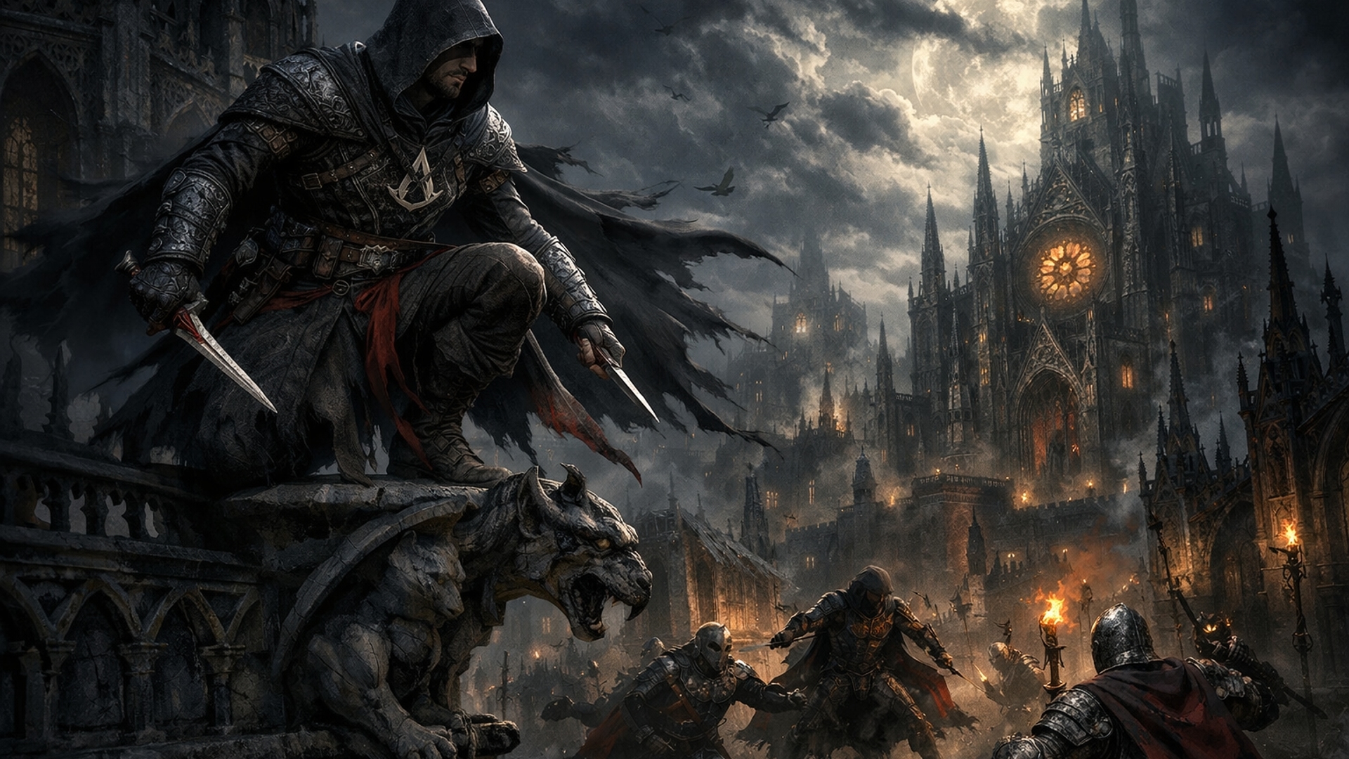 Gothic style assassins creed 