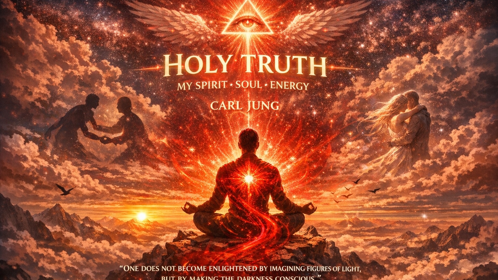 hakuna matata peace Spirituality shadow work carl jung quotes and motivating picture love smooth eye candy skysthe limit HOLY TRUTH my spirit soul energy red energy