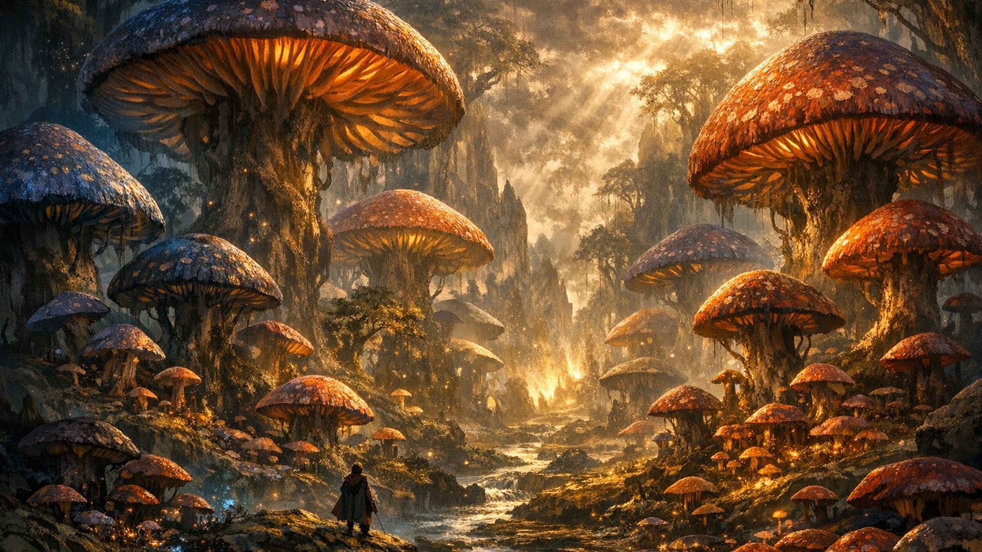 Mushroom forest 
