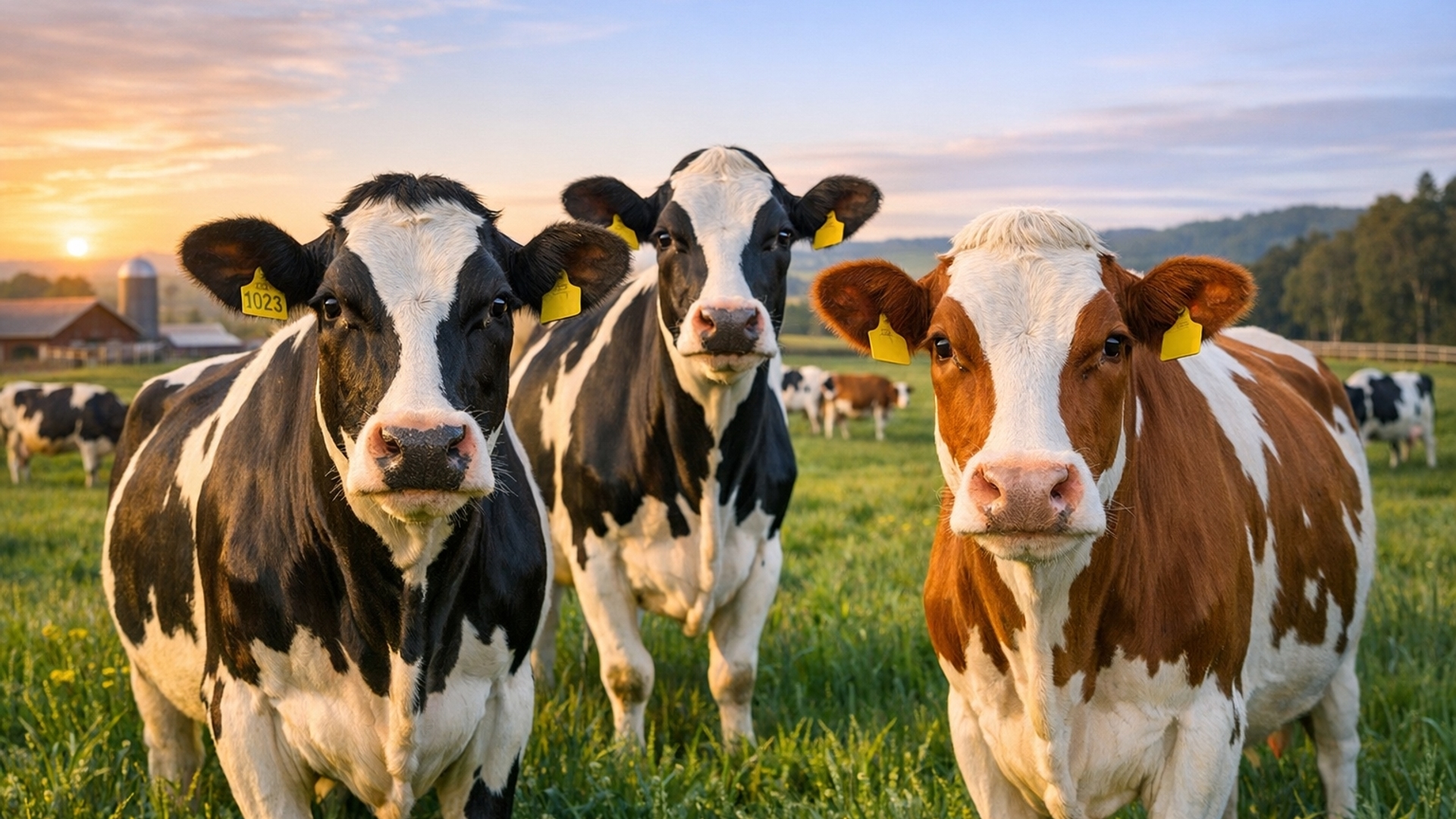 quiero una miagen de vacas para una aplicación, que se vea profesional