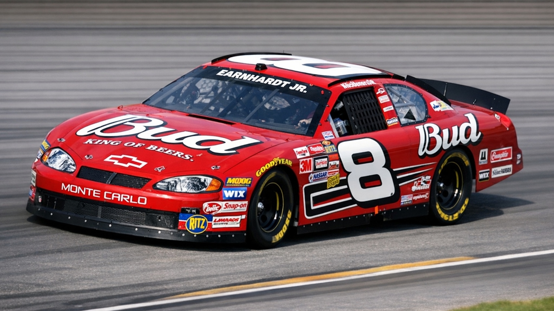Dale Earnhardt jrs number 8 race car