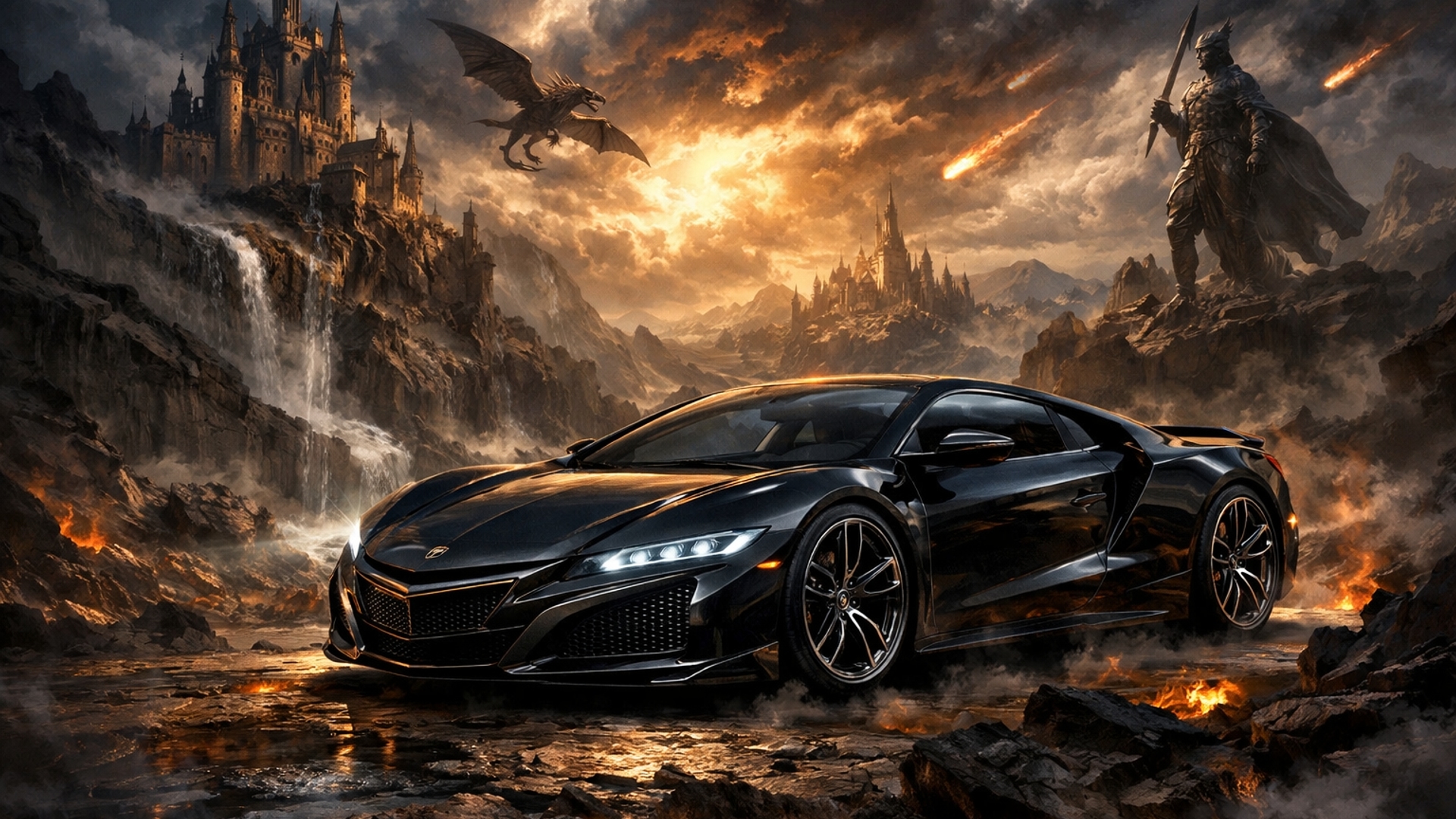 luxury car