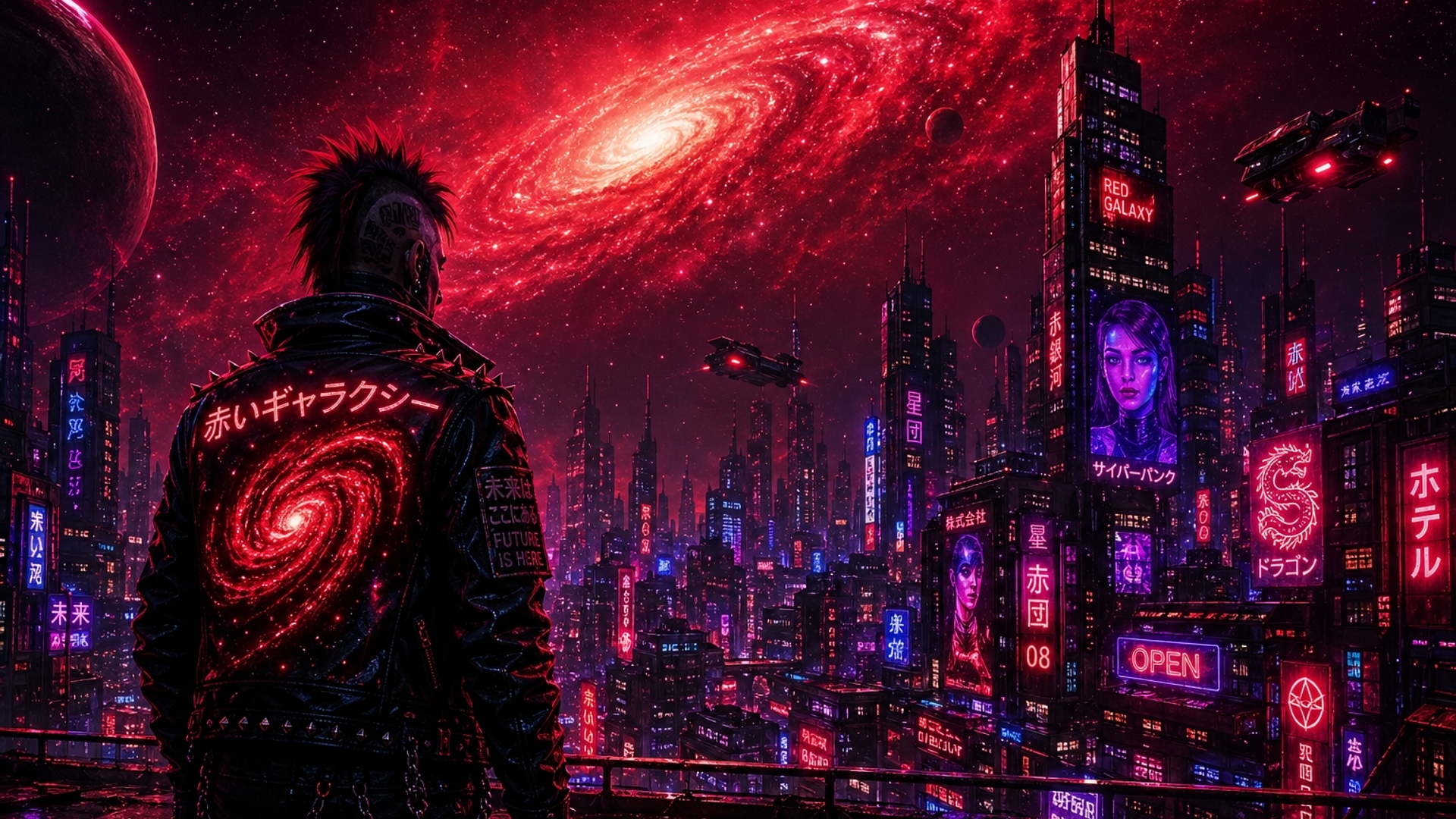 Red galaxy