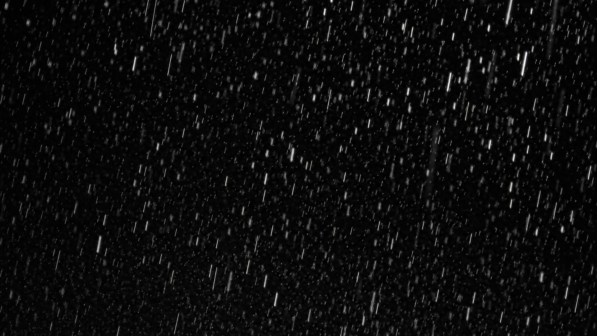 white rain drops black background hd