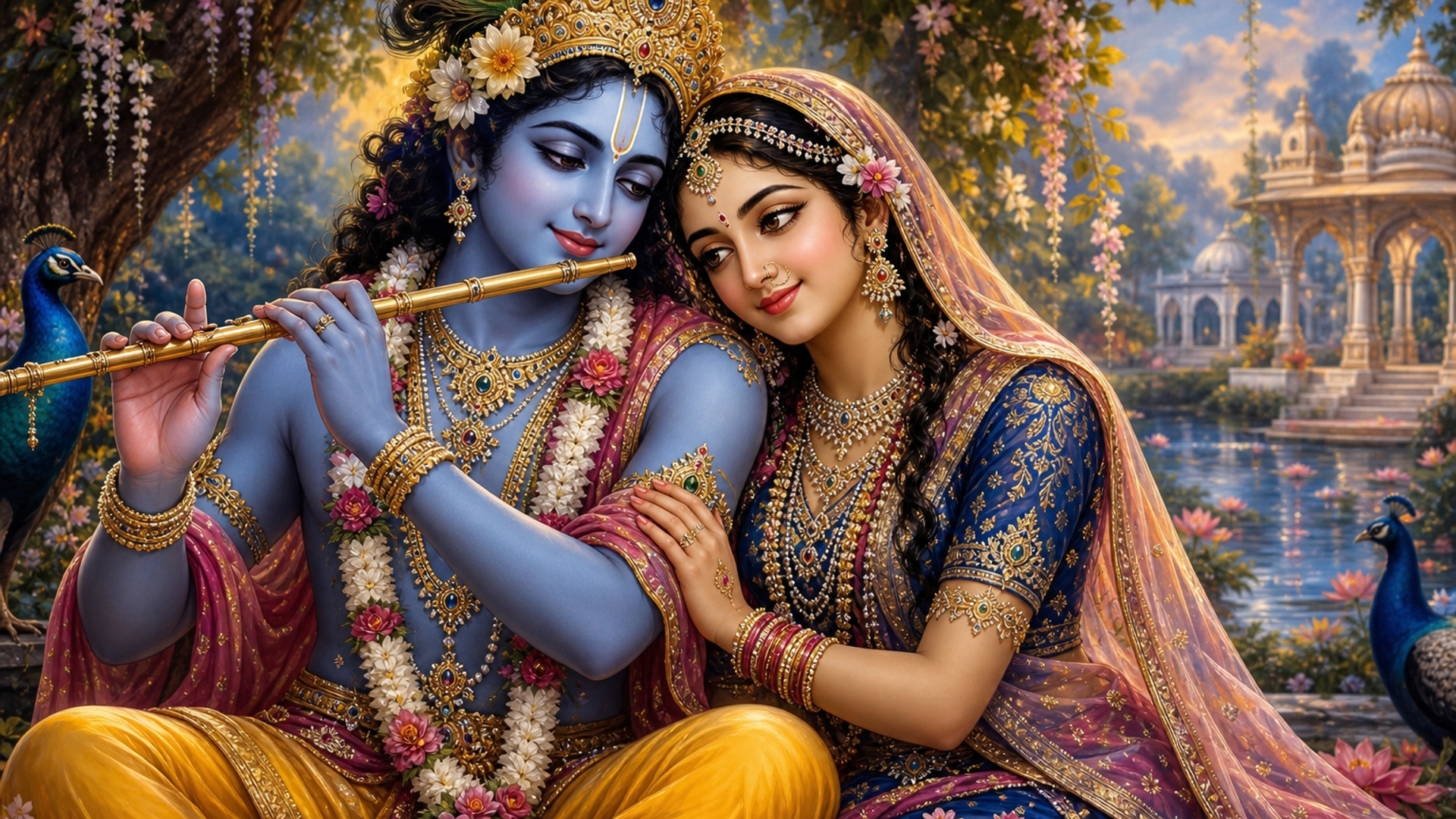 radha and krishna