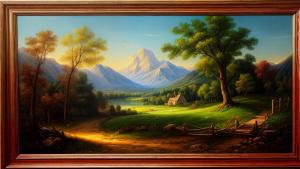 classic landscape painting