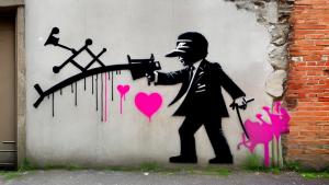 Aesthetic Graffiti like Banksy