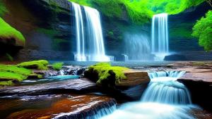 Amazing waterfall