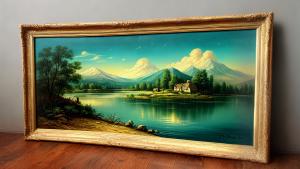 Vintage painting