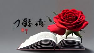 Book title: “Memory of Reality”.Author name: Wutong (displayed in Chinese font).Illustration: Male protagonist image and a red rose (reflecting the theme and character).Background: Gradient color of deep gray and gray-blue (creating a specific atmosphere).Other elements: Clear and simple label symbols, including publishing house, ISBN, etc.