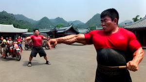 strong man in Asien