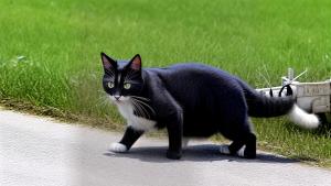 gato en un trailer