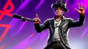 A Michael Jackson P.O.I in Fortnite