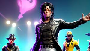 A Michael Jackson P.O.I in Fortnite