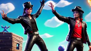 A Michael Jackson P.O.I in Fortnite