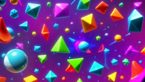 Psychedelic, 3D Shapes, ADHD, Colorful, Busy, HD