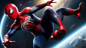 Spiderman in space