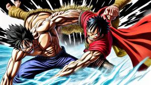 Luffy VS Akainu