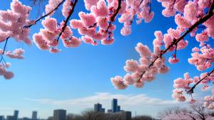 cherry blossoms