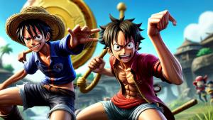 Monkey D. Luffy in a League of Legends game