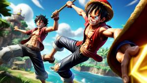 Monkey D. Luffy in a League of Legends game